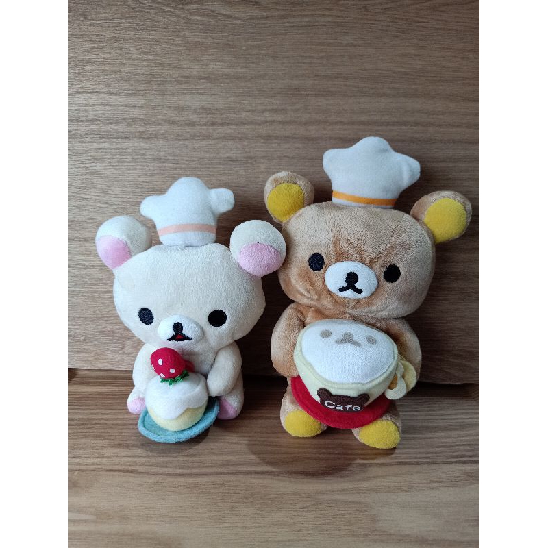 Boneka Sanx Cafe Rilakkuma Korilakkuma