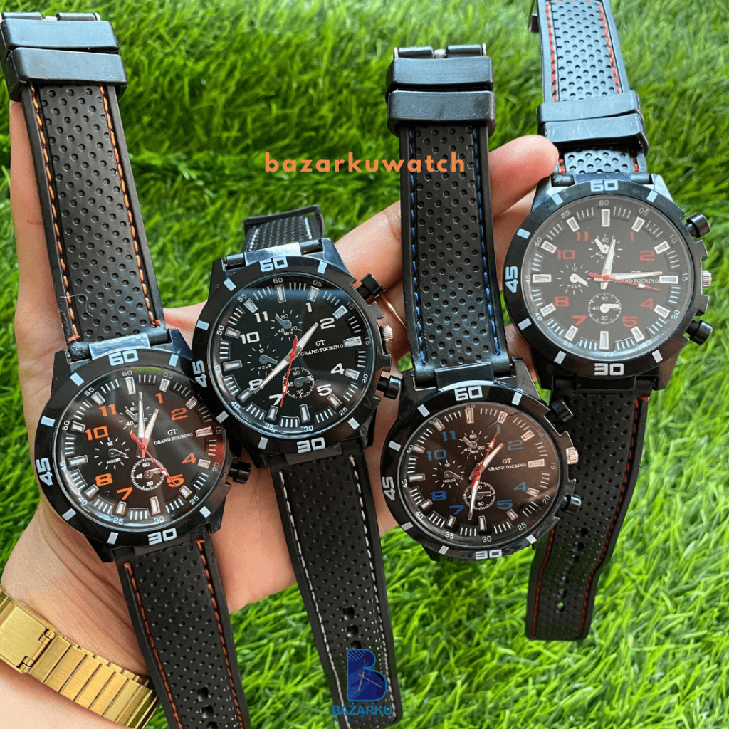 Sale Jam Tangan Pria BW360-3 Jam Tangan Karet Pria Jam Tangan Cowok Jam Tangan Pria Murah Jam Pria