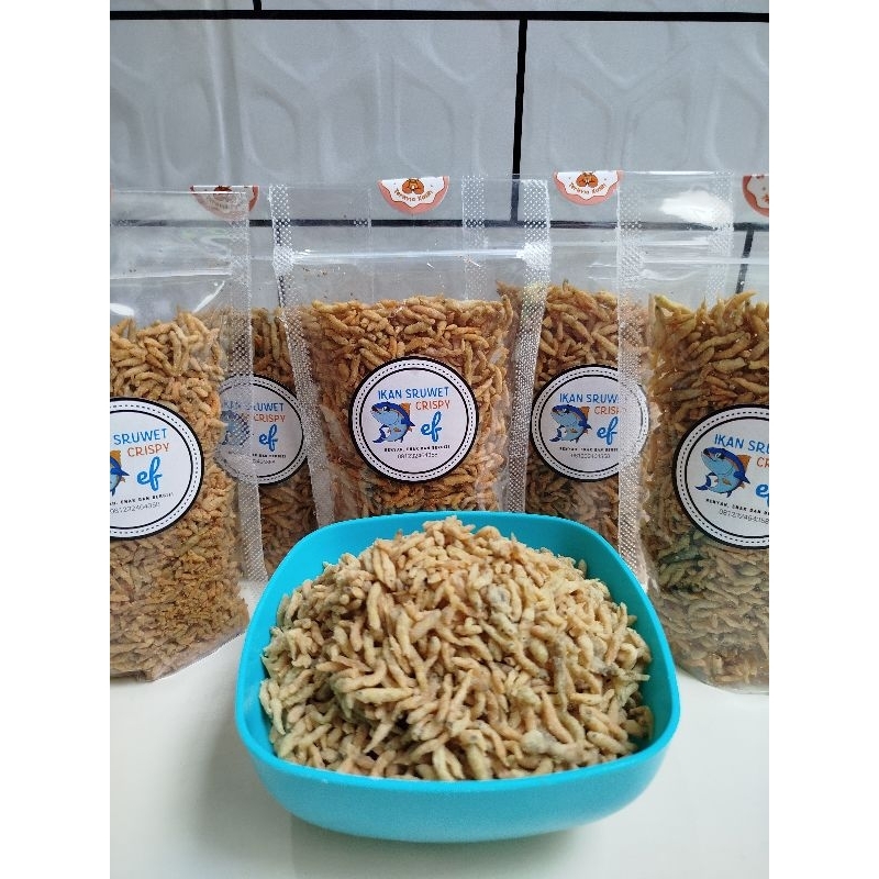 

Baby Fish Ikan Sruwet Crispy Original / Baby Fish Crispy 65 gr / Cemilan Sehat