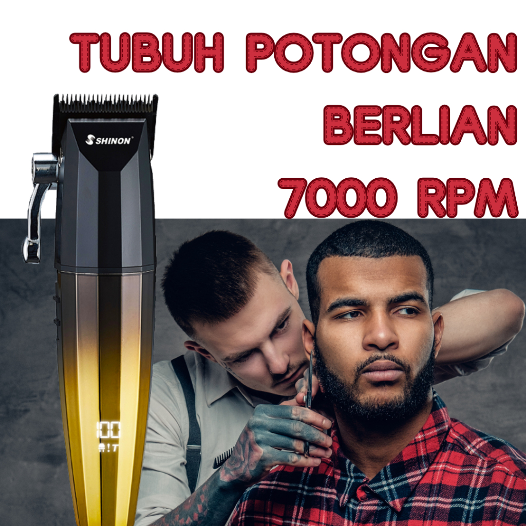 Mesin Cukur Rambut Alat cukur rambut Alat potong rambut Hair clipper listrik HargaTerbaik Gaya Pabri