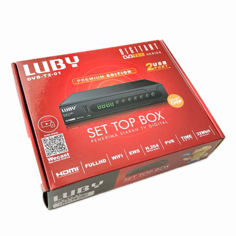 Set Top Box LUBY STB TV Digital