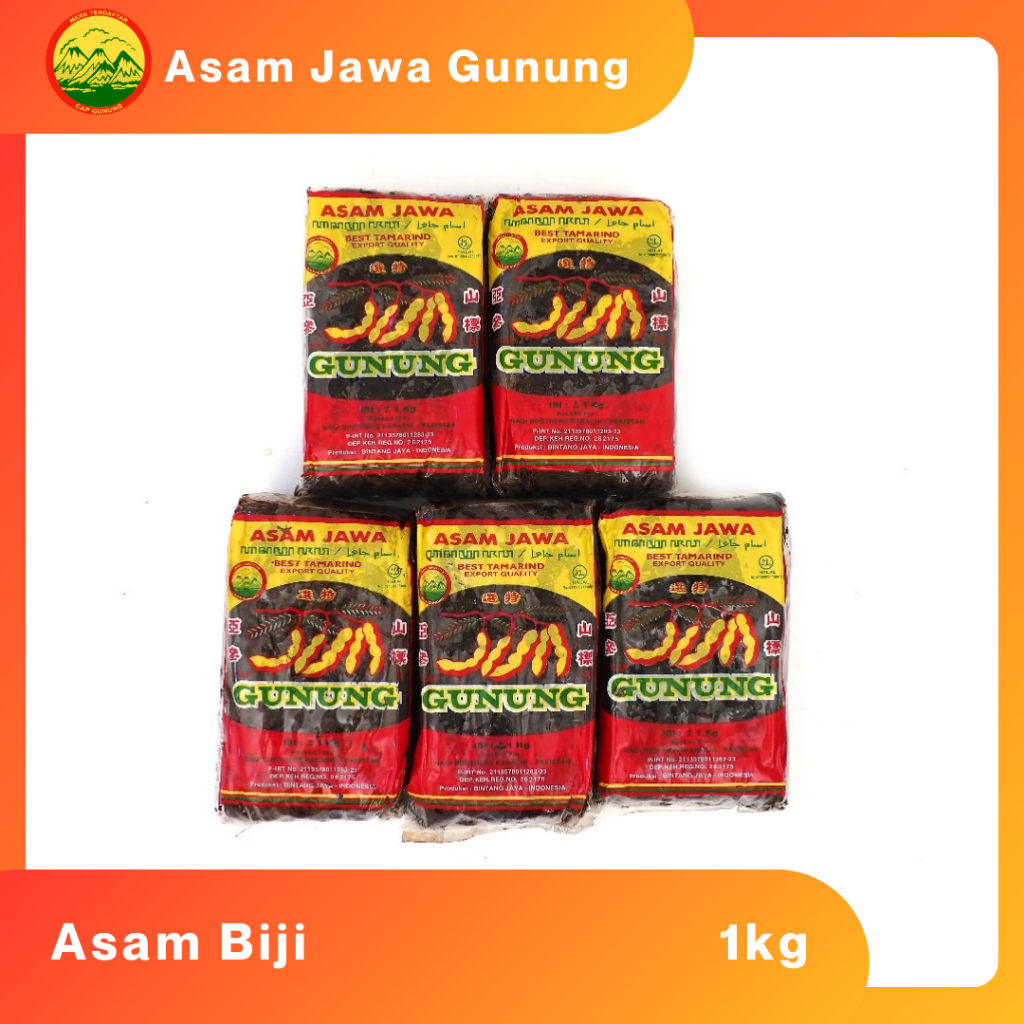 

ASAM JAWA ASAM BIJI CAP GUNUNG 1KG