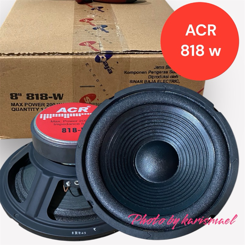speaker acr wofer 8 inch acr 818 W 200 watt