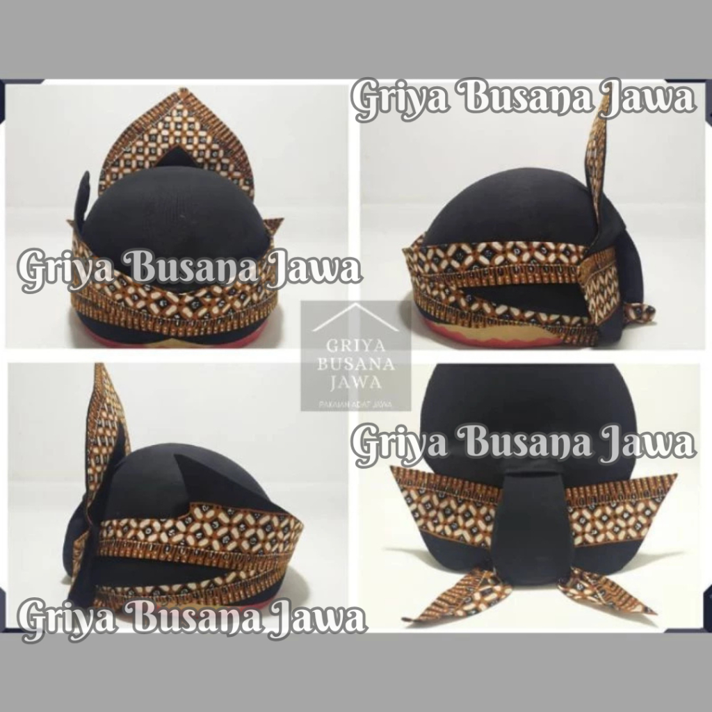 Blangkon Enthus Batik Tulis Alusan