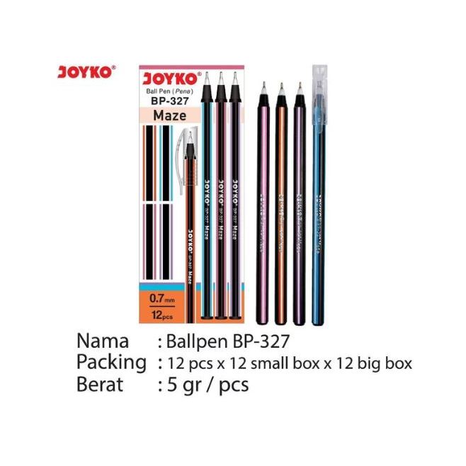 

Pulpen JOYKO MURAH Maze BP-327 LUSIN