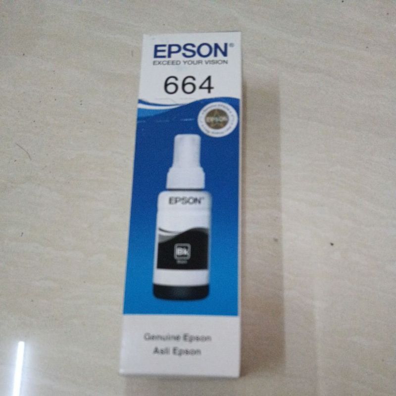 Tinta Printer Hitam untuk Epson L100, L110, L200, L210, L300, L310, L350.