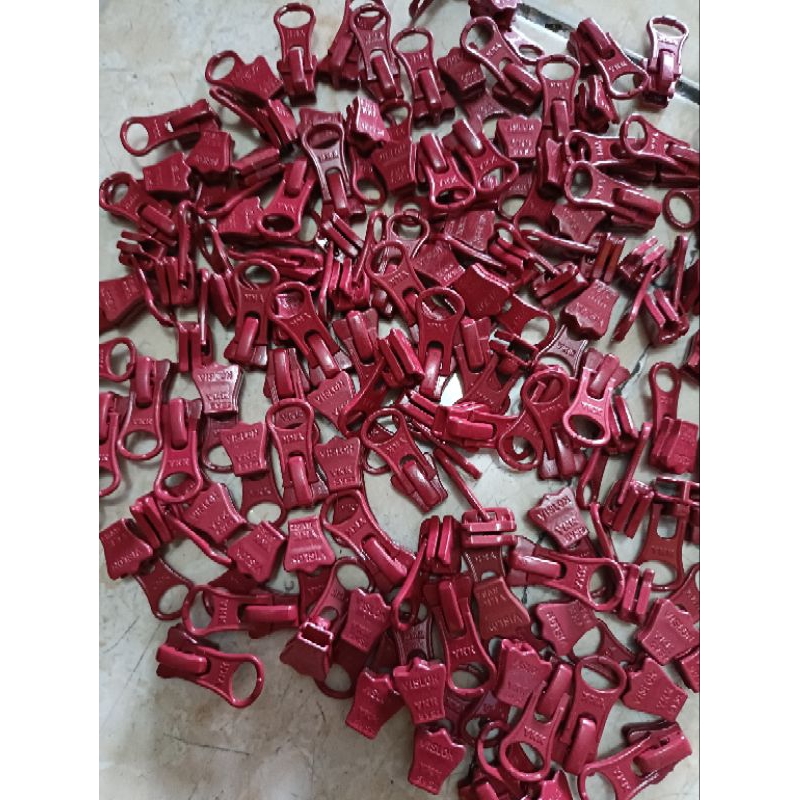 kepala resleting no 5 vislon YKK Marun