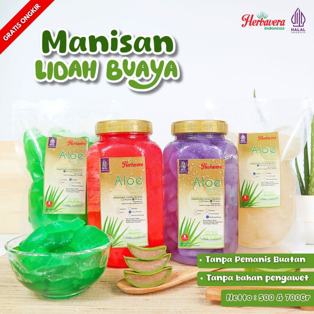 

Manisan Aloevera (Lidah Buaya)