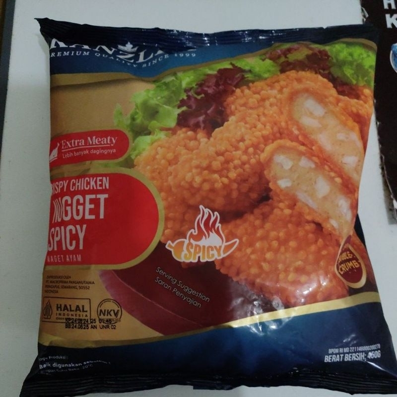 

Nugget Spicy Kanzler 450 gram