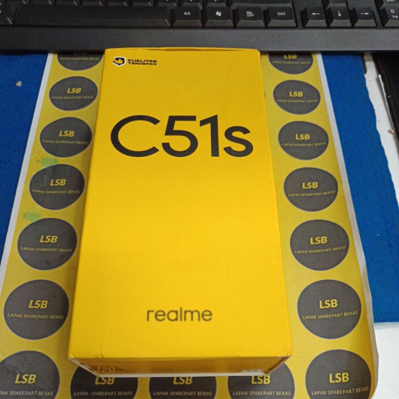 DUS BOX HANDPHONE REALME C51S ORIGINAL BEKAS