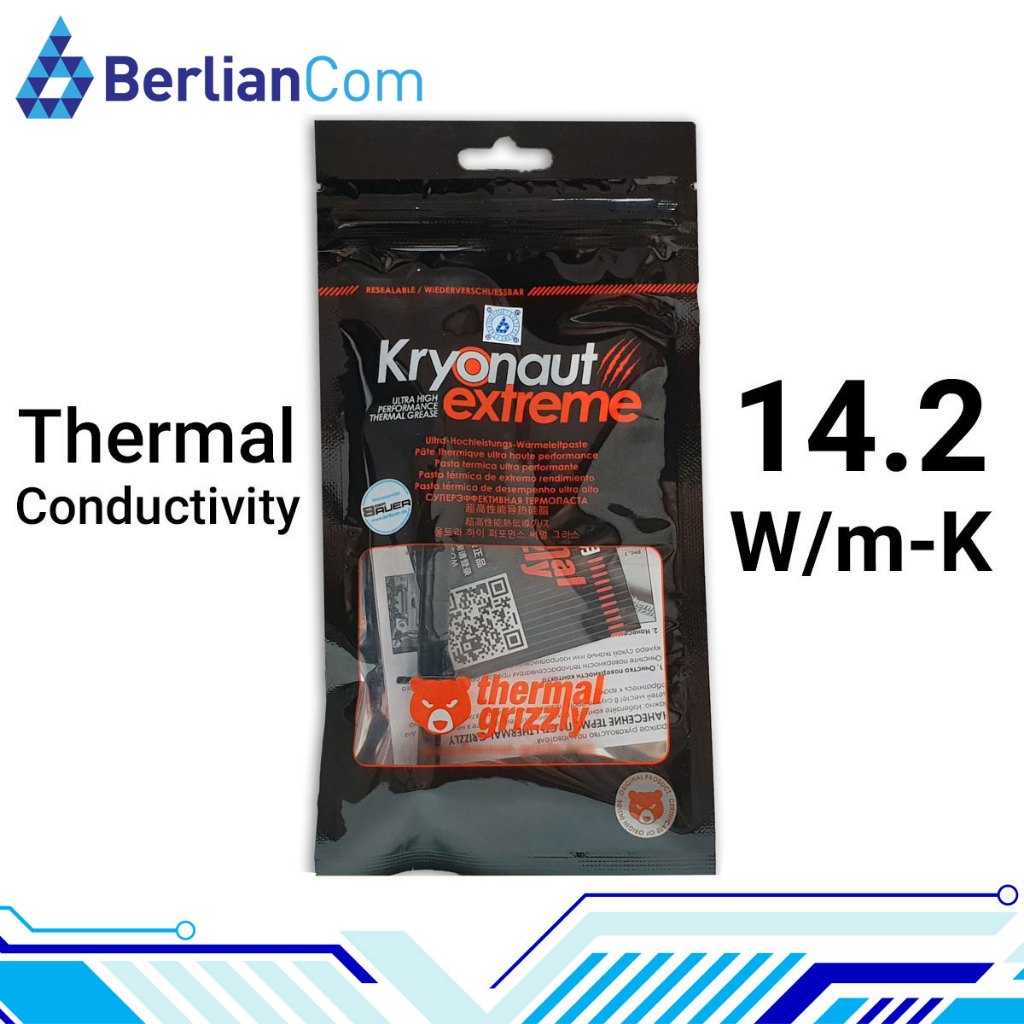 THERMAL GRIZZLY Kryonaut EXTREME Thermal Paste 2 Gram