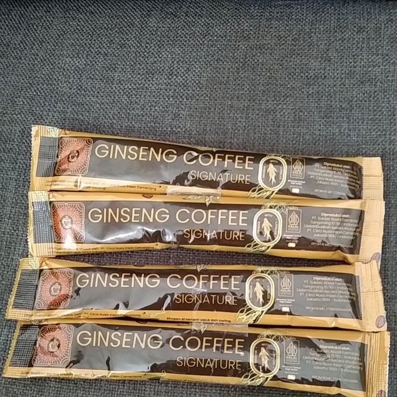 

CNI Kopi Ginseng Signature Meningkatkan Fokus Dan Konsentrasi