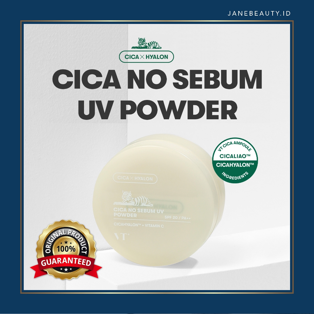 JANE BEAUTY - [VT COSMETICS] Cica No Sebum UV Powder