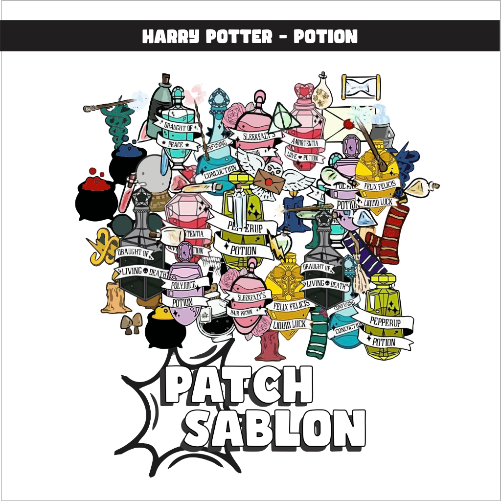 

Sablon Patch DTF HARRY POTTER - POTION