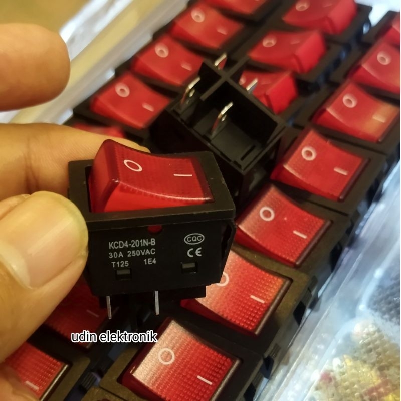 saklar 4pin 30a power switch 4kaki on off mesin las