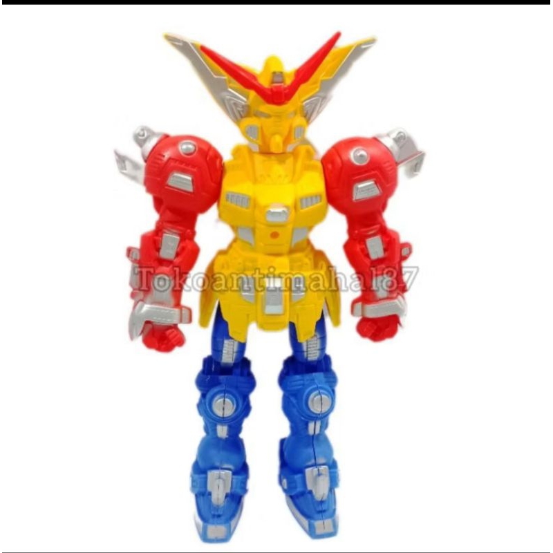 Mainan Robot gundam Extreem isi pedang dan sayap/Mainan Robot kapten Amerika hkr