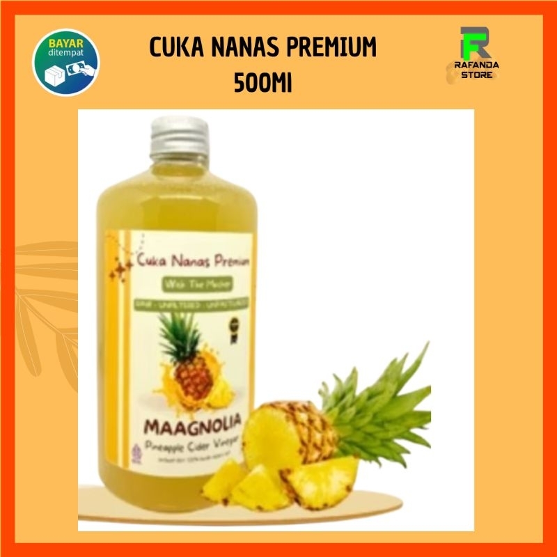 

Cuka Nanas Nenas Premium MAAGNOLIA 500ml pineapel cider vinegar