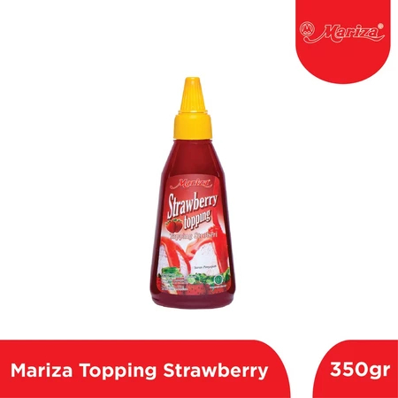 

MARIZA Topping Strawberry Botol 350g Stroberi Selai Buah