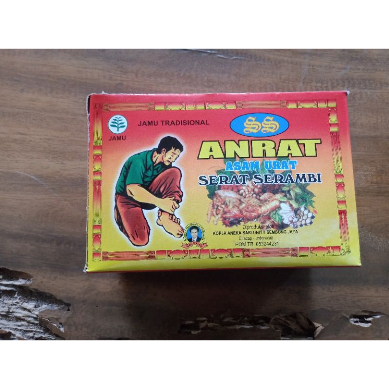 

Jamu Tradisional Anrat Asam Urat Serat Serambi