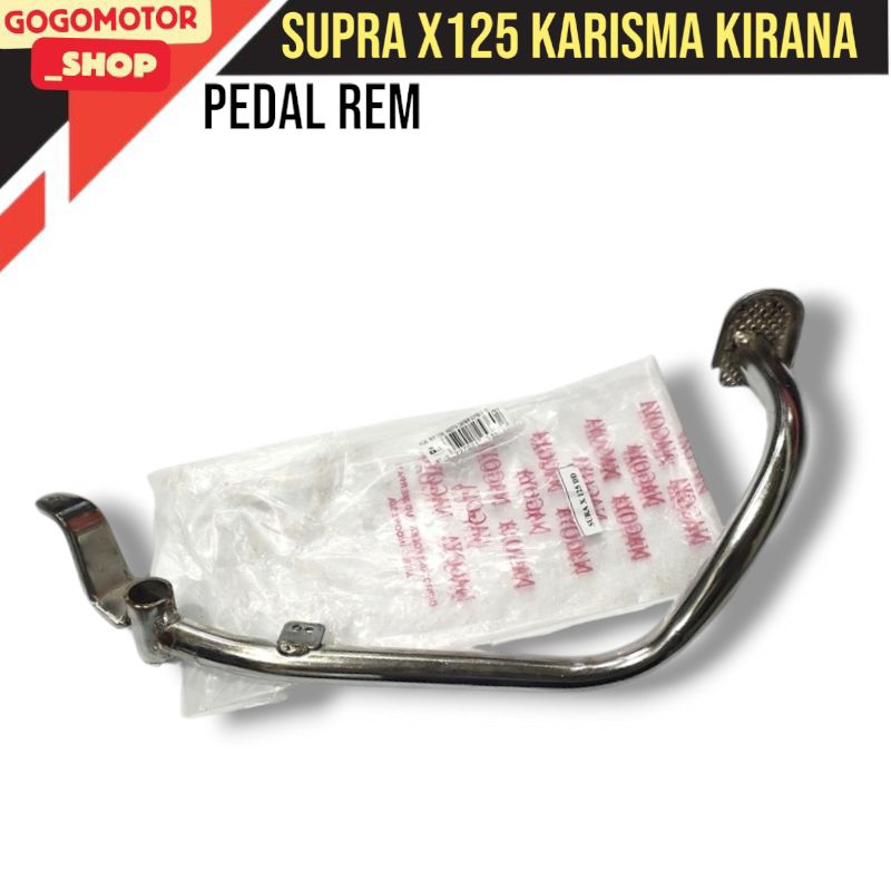 Pedal rem belakang Honda Supra x125 karisma kirana