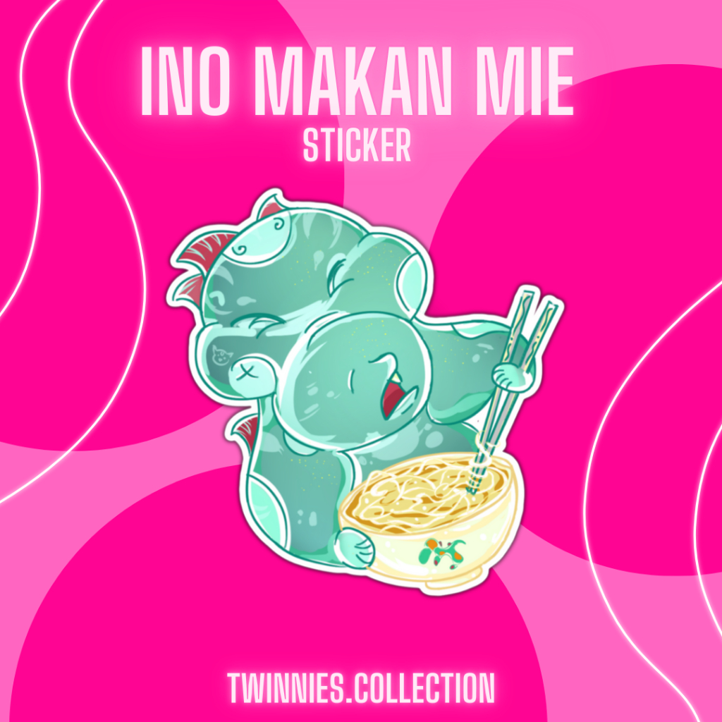

Raawrh Stiker - ino makan mie