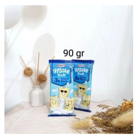 

Keju Kraft Milk Milky Soft 165 gr Goodness of milk Enak