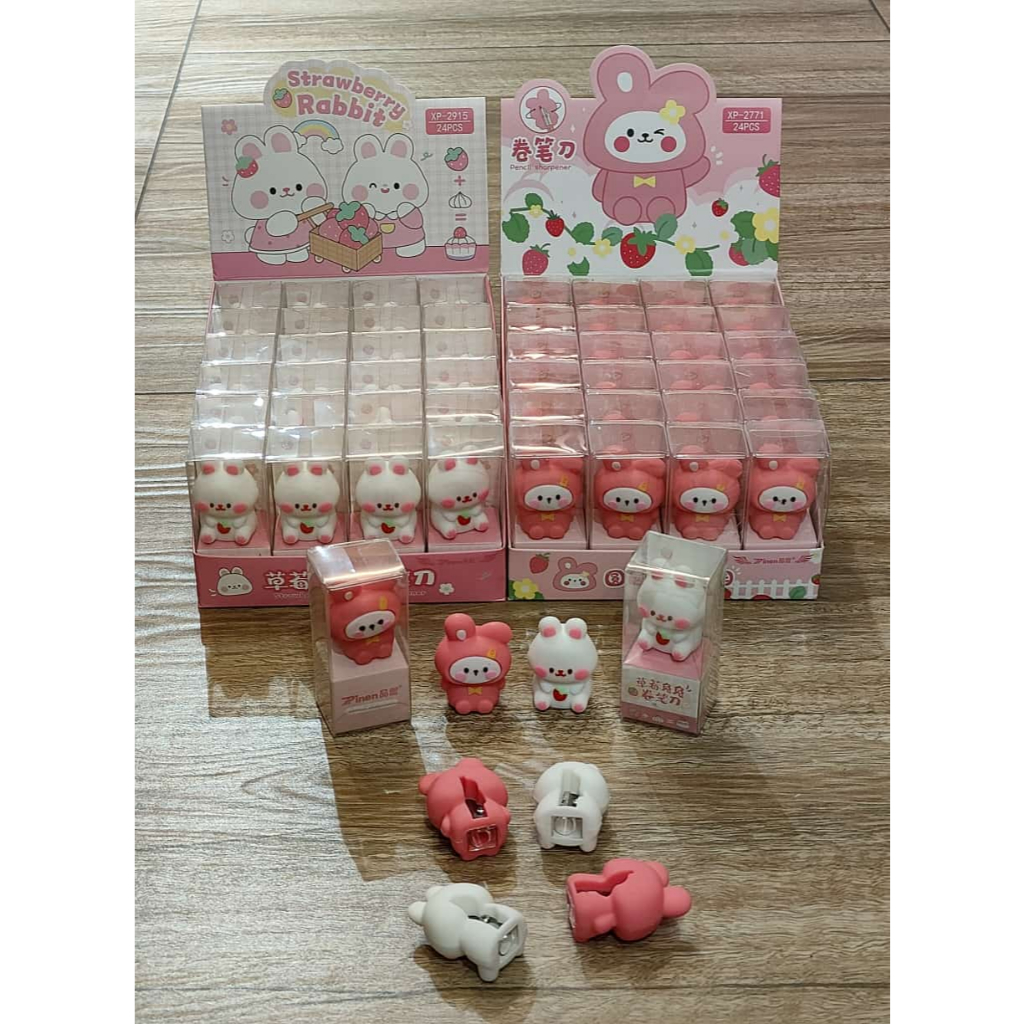 

ATK sekolah anak TK dan SD rautan pensil bentuk karakter unik dan lucu