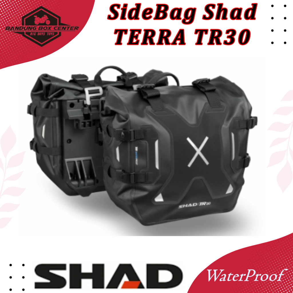 SideBag Shad Terra TR30 Waterproof Side Bag Shad Tas Samping Shad Terra TR 30 Side Bag Shad Terra TR