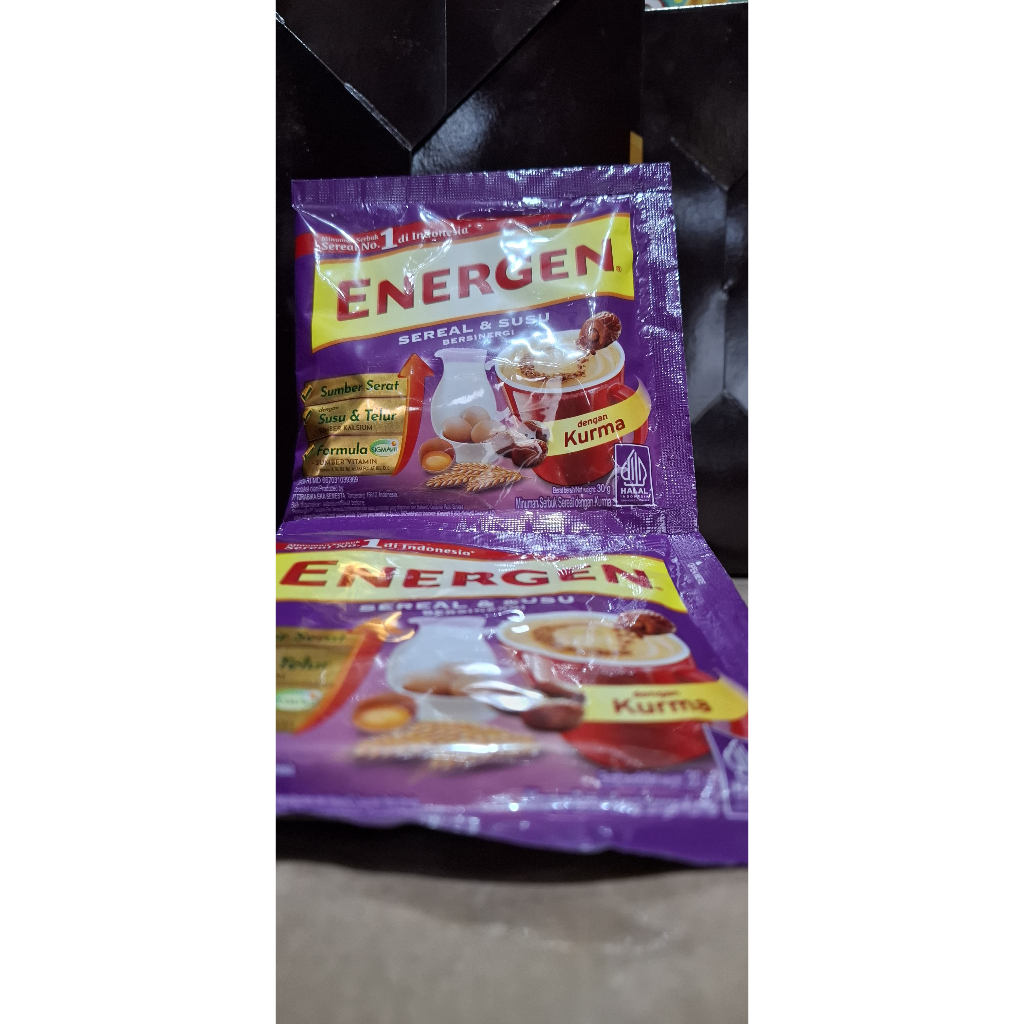 

ENERGEN KURMA 1 RENCENG ISI 10 SACHET