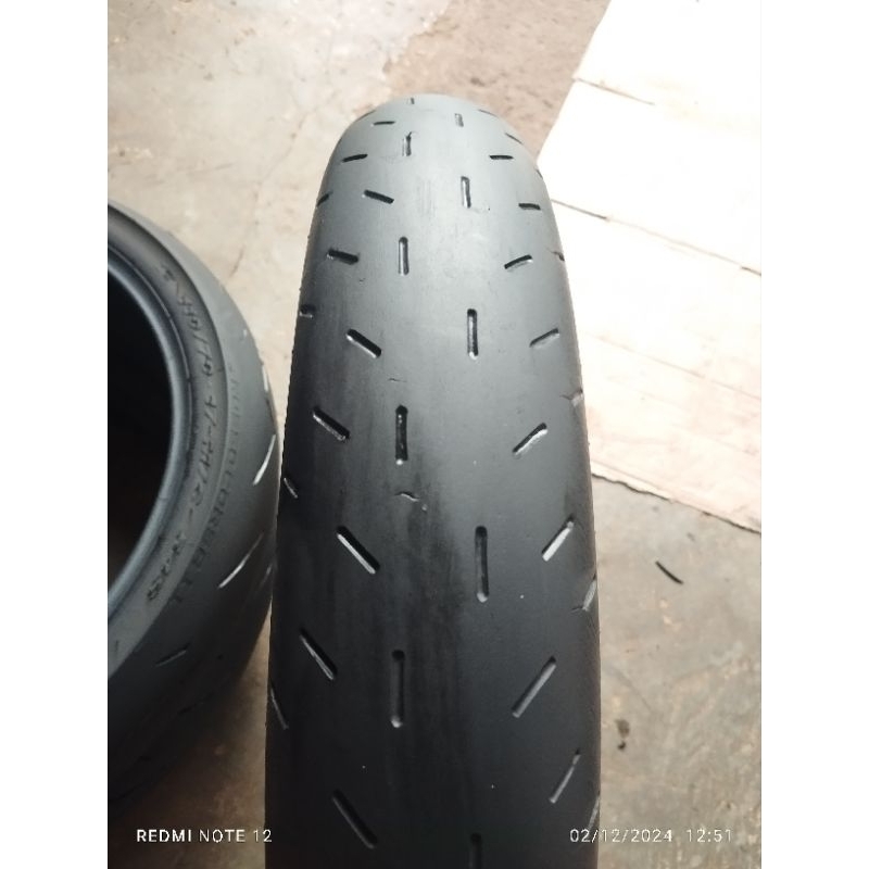 Sepasang Ban Balap IRC FASTI 2 ukuran 100/70-17 120/70-17 tubless