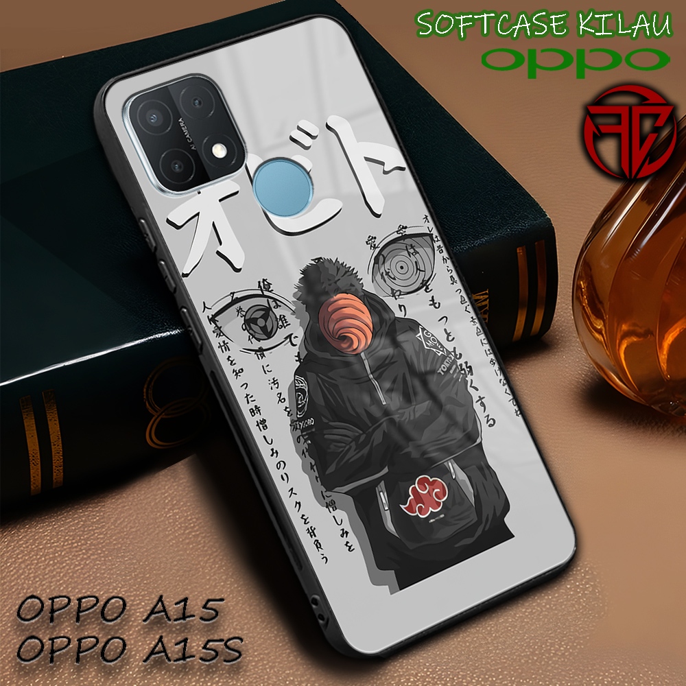 [SC20] Softcase Kilau Oppo A15 | Oppo A15s | Casing Kaca Mika | Kesing Keren Aesthetic [ Karakter Na