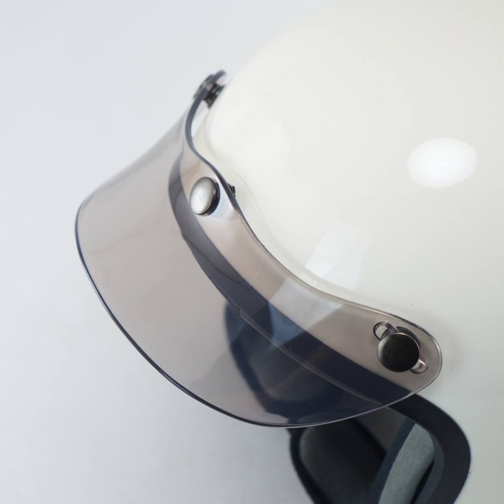 Pet Pendek Helm Bogo Retro Warna Warni