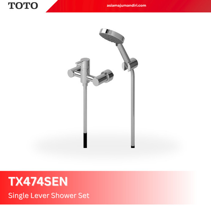 KERAN SHOWER SET | KERAN SHOWER MIXER | KERAN SHOWER PANAS DINGIN TOTO TX474SE