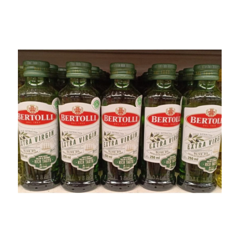 

Bertolli Extra Virgin Olive Oil / Minyak Zaitun Murni 250 ml