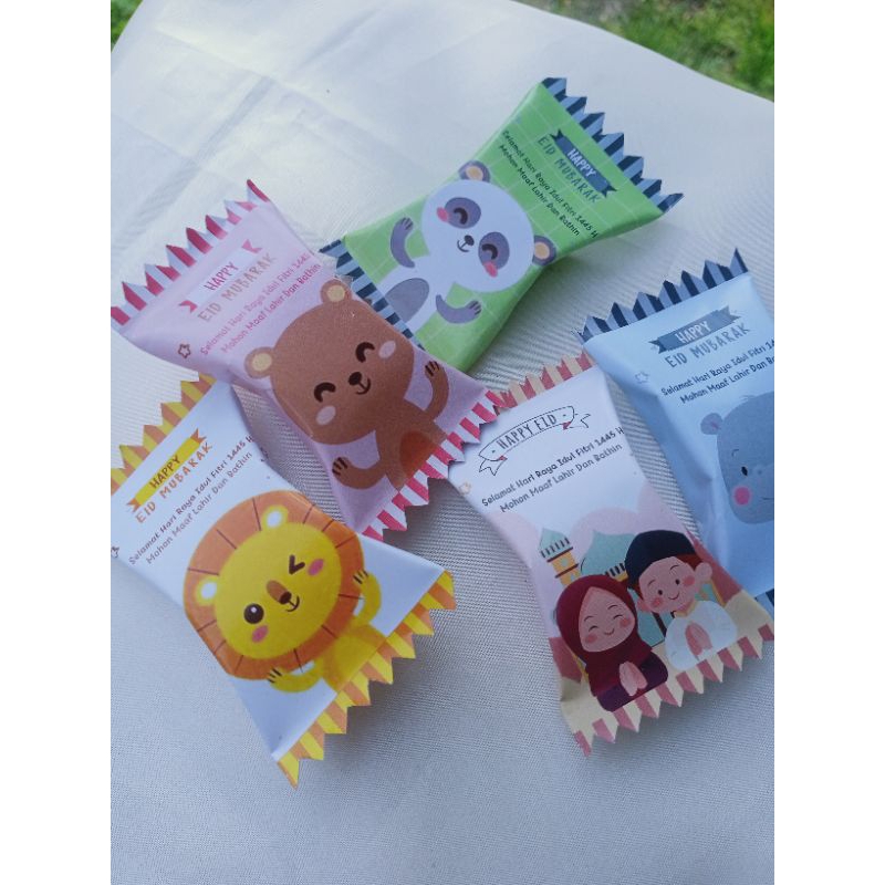 

ANGPAO / ANGPAU / AMPLOP LEBARAN MODEL PERMEN ISI 11PCS