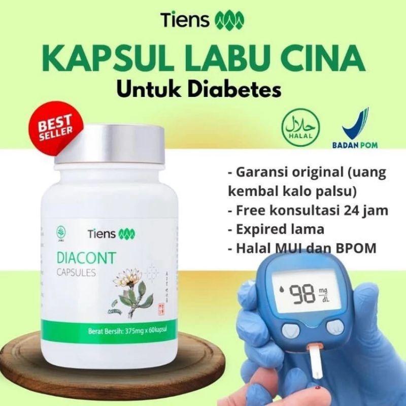 TELARIS KAPSUL LABU CINA UNTUK DIABETES DAN PANKREAS