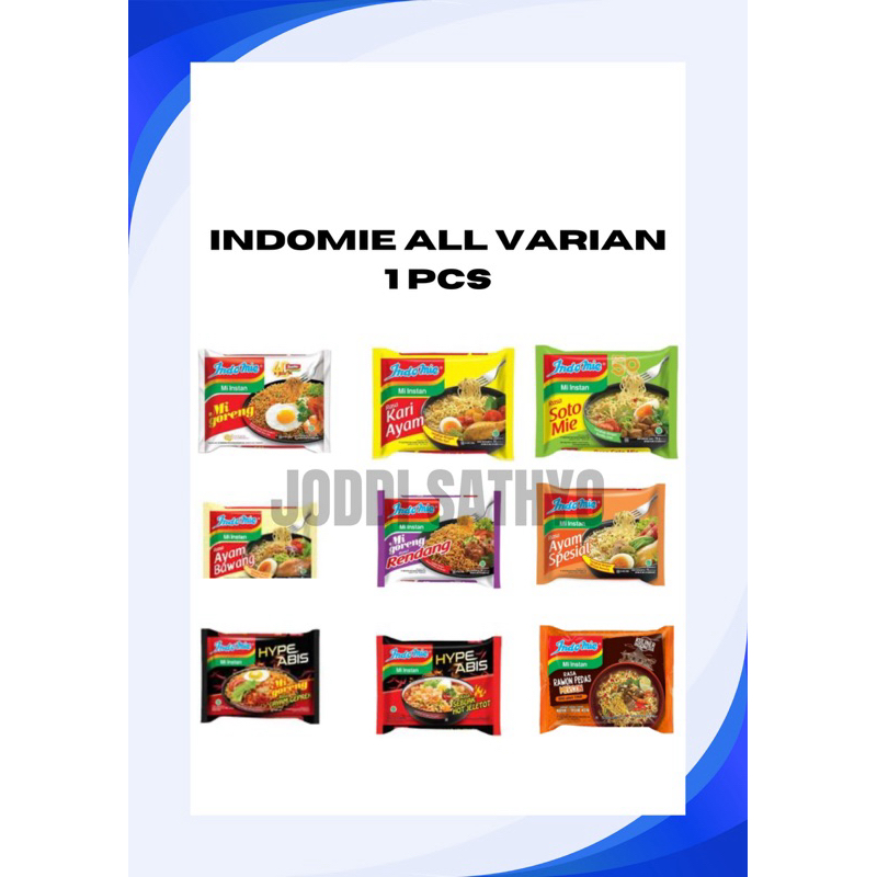 

INDOMIE ALL VARIAN @1 PCS