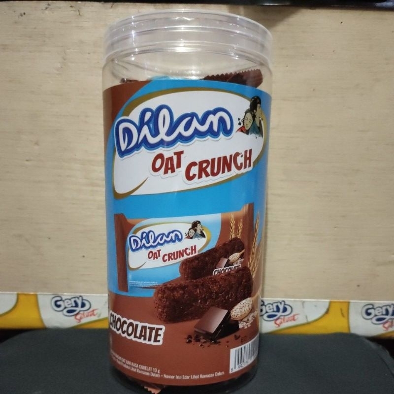 

Dilan Oat Crunch chocolate 1toples isi 25pcs@10gr