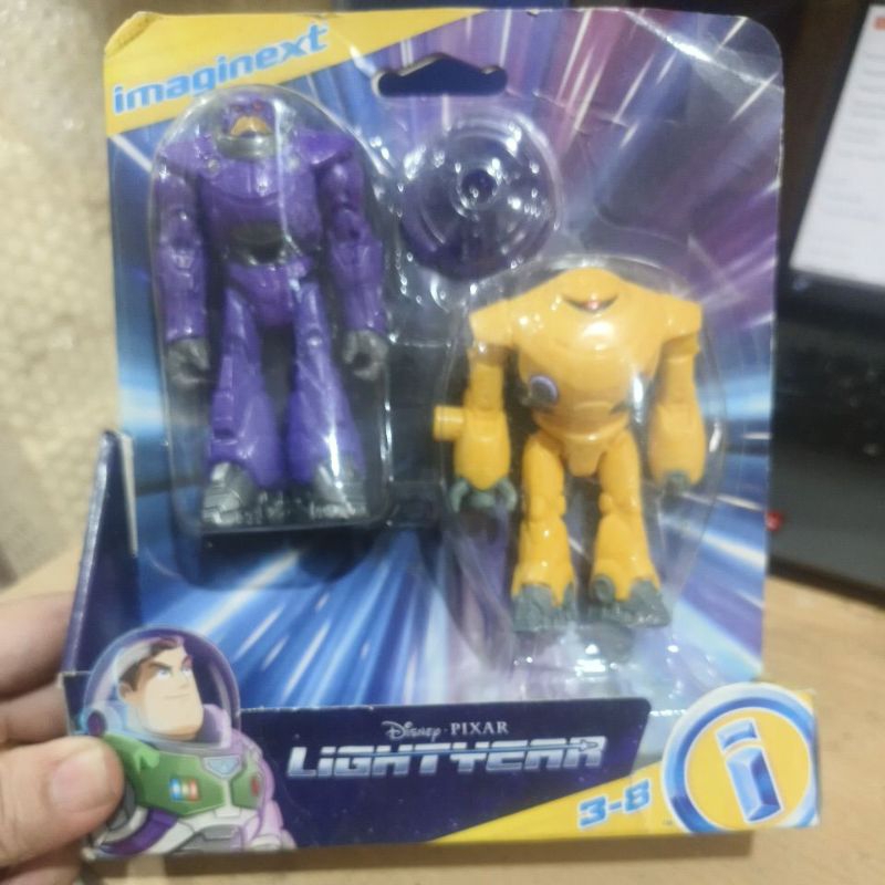 Zurg & Zyclops Imaginext Fisher-Price Mainan Anak Figure Robot Disney Pixar Buzz Lightyear