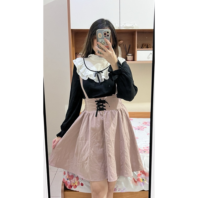 Jirai Kei Pink Jumperskirt JSK Kawaii Japenese Ryousangata