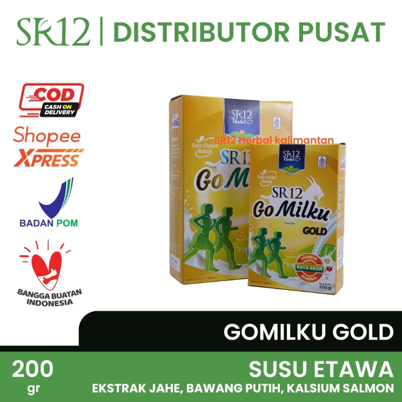 

Gomilku Gold SR12 Susu Kambing Etawa Rendah Lemak Tinggi Kalsium Bebas Gula