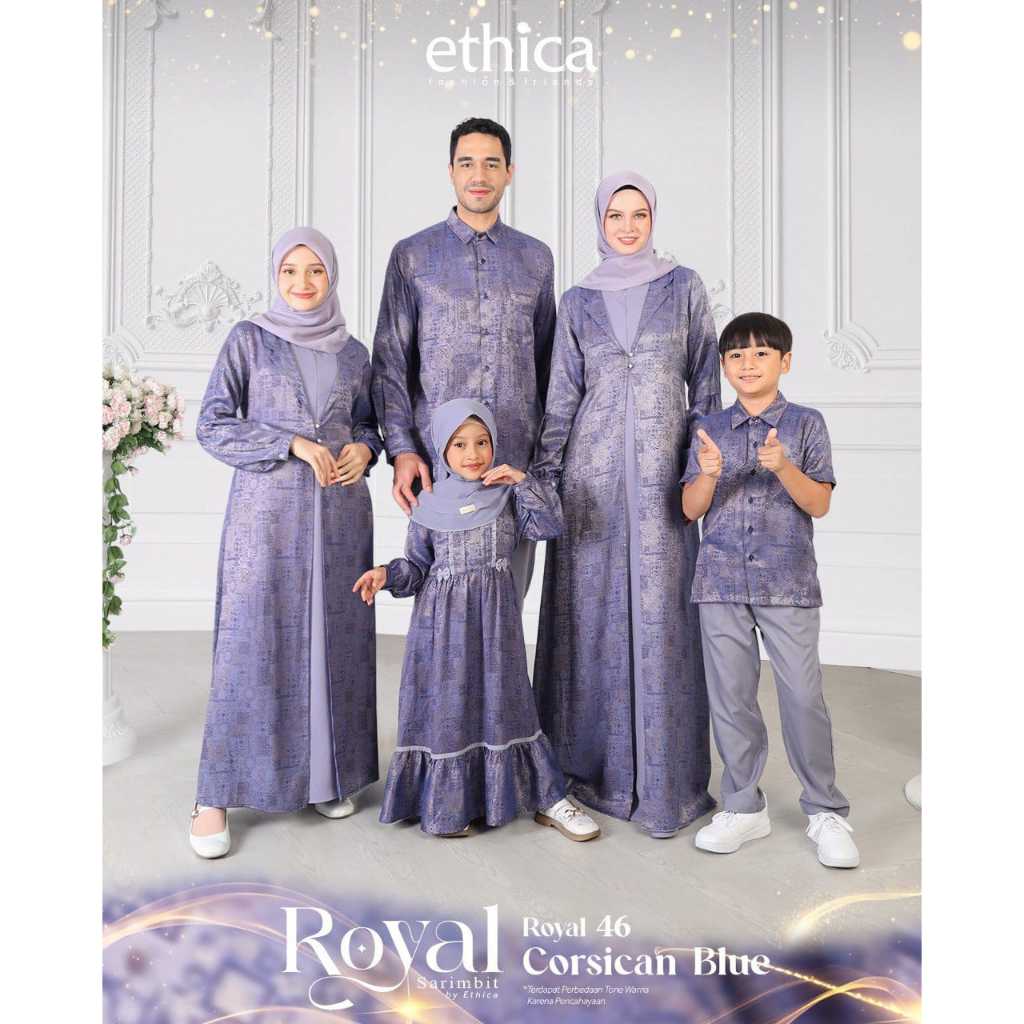 SARIMBIT ROYAL 46 CORSICAN BLUE SERIES 2025 BY ETHICA KAGUMI 323 / KAGUMI KIDS 170 / KAHFI 324 / KAH