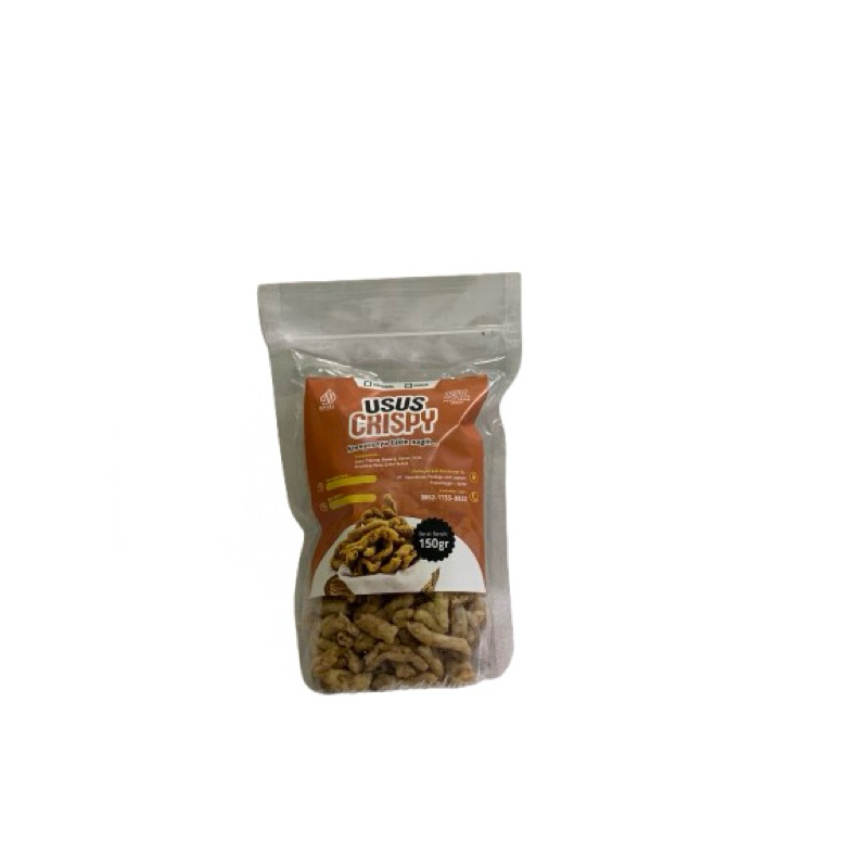 

Cemilan Kripik Usus Ayam Crispy 150gr