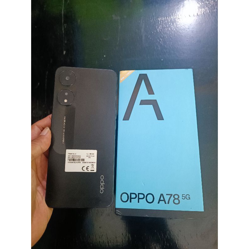 OPPO A78 5G RAM 8 GB PENYIMPANAN 128 GB SEKEN