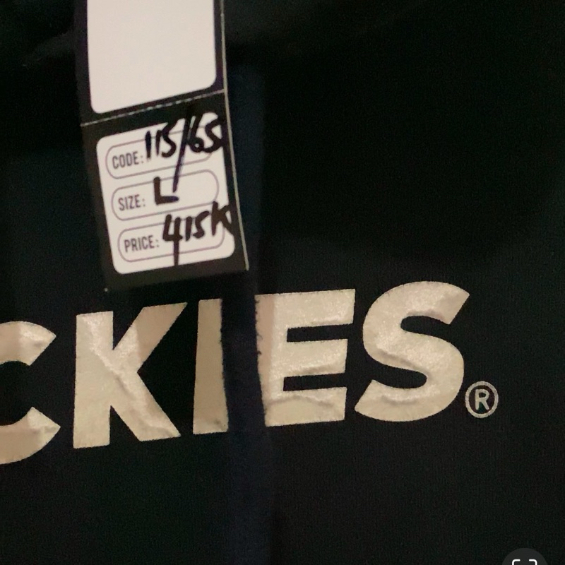 hoodie Dickies size M-L - Hitam