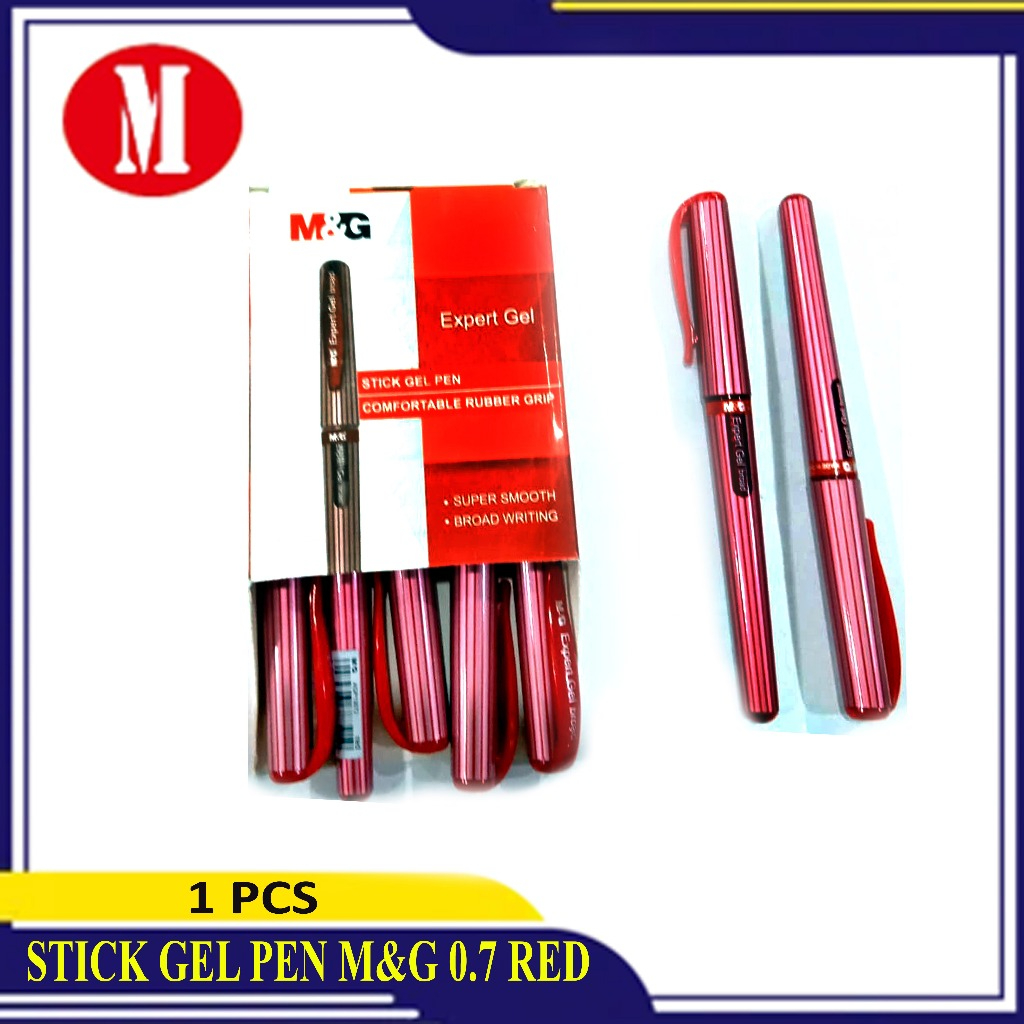 

M&G Stick Gel Pen 0.7 Red