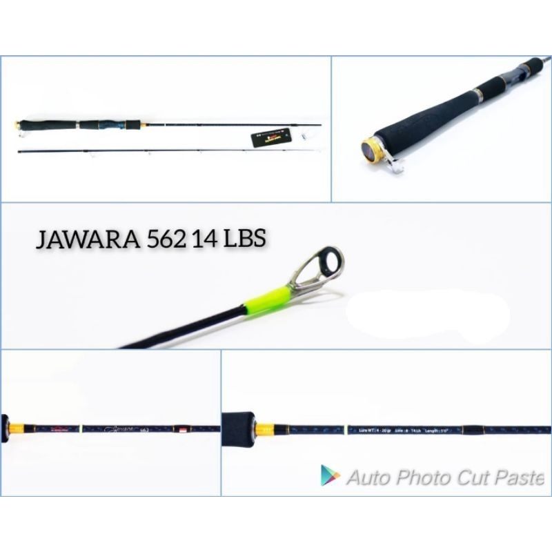 Joran Relix Nusantara JAWARA 562 14lb 165cm Galatama Series