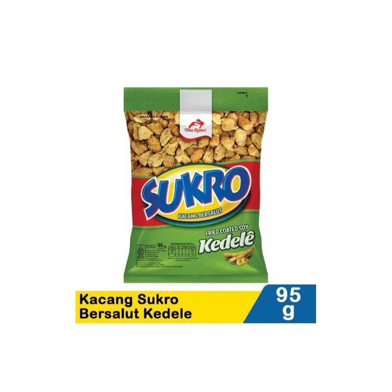 

KACANG SUKRO BERSALUT KEDELE 95 GR