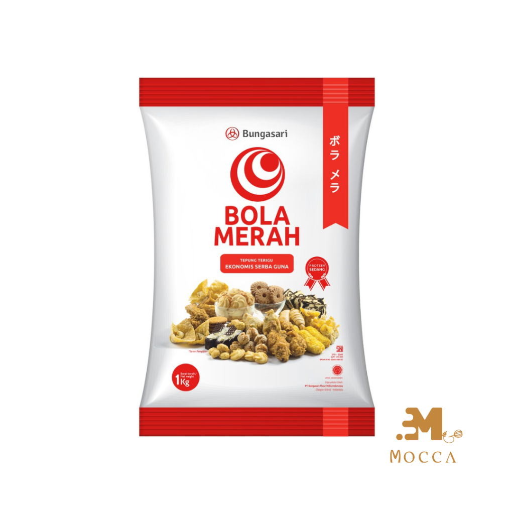 

BUNGASARI TEPUNG TERIGU BOLA MERAH 1KG