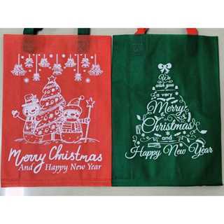 

Tas Spunbond NATAL Christmas. Merah Hijau.